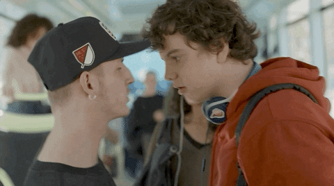angry fight GIF by Un si grand soleil