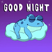 Sleepy Good Night GIF by Croakey