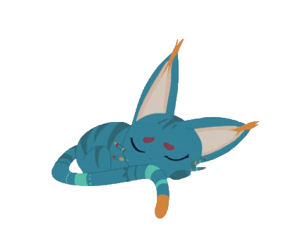 ANDARTA-PICTURES giphyupload cat tired sleep Sticker