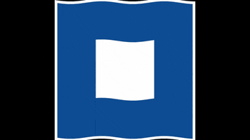 Blue Peter Flag GIF by North Carolina Outward Bound School