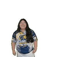 Clarke Pride Sticker by Clarke University