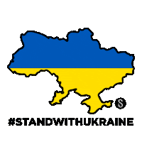 Peace Ukraine Sticker by Sweaty Bands