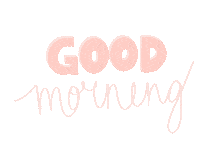 carsonplummer good morning carson plummer good morning pink good morning cursive Sticker