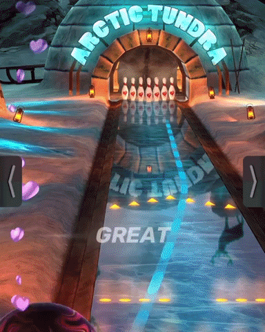 bowlingclash win strike ball game bowling strike GIF