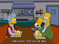 homer simpson tea GIF