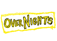 overnights Sticker by Brat