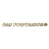 Gold Corp Sticker by CALI CORPORATION