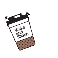 morning shake Sticker