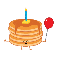 Excited Maple Syrup Sticker by queeniescards