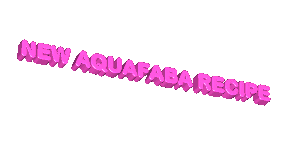 Vegan Egg Sticker by Aquafaba Test Kitchen