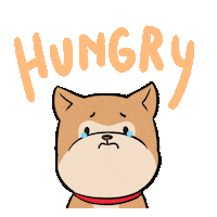 Sad Dog Sticker by Ai and Aiko