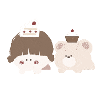 Birthday くま Sticker