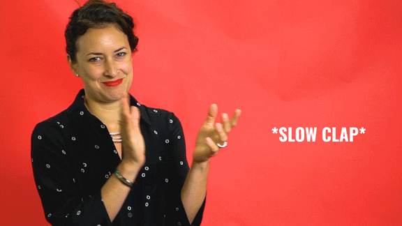 Clapping Applause GIF by StickerGiant