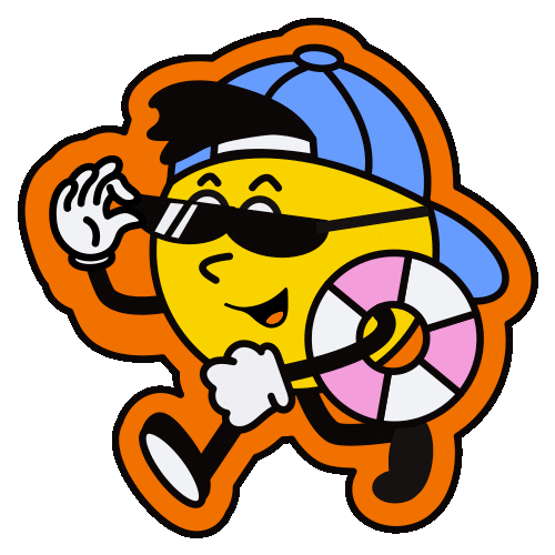 Pool Party Fun Sticker by Batch