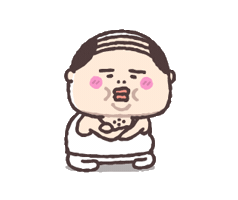 Old Man Charming Sticker