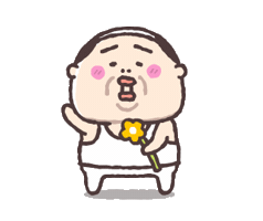Old Man Charming Sticker