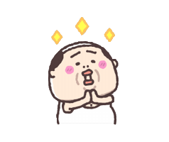 Old Man Applause Sticker
