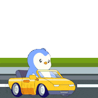 Travel Driving Sticker by Pudgy Penguins