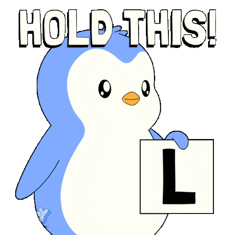 Penguin Lose Sticker by Pudgy Penguins