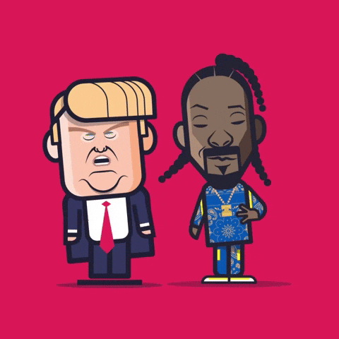 Hip Hop Trump GIF by Loogart