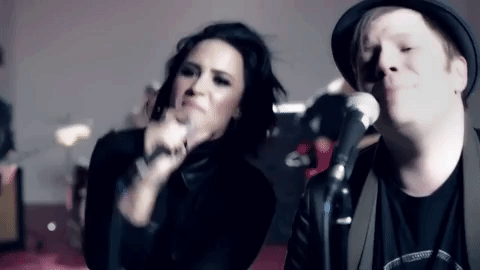 demilovato giphydvr giphystudiosnprv2g demi lovato fall out boy GIF