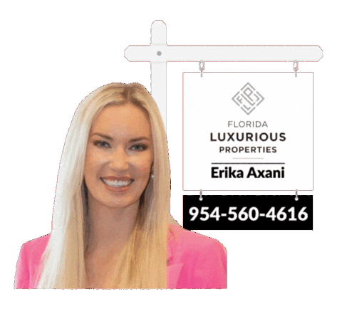 Erika Axani Sticker by Florida Luxurious Properties