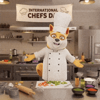 Happy Food Preparation GIF by Doge Pound