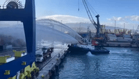 Fire Brought Under Control at Turkey's Iskenderun Port