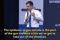 Pete Buttigieg Gun Control GIF