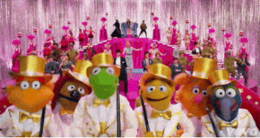 the muppets dancing GIF by Vevo