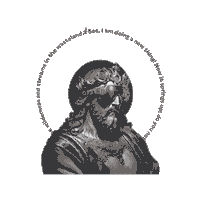 India Jesus Sticker by Outcast TV