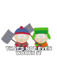 Stan Marsh Shovel Sticker by South Park