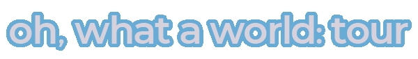 Oh What A World Tour Rainbow Sticker by Kacey Musgraves