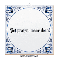 Humor Focus Sticker by Tegelspreuken.nl
