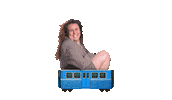 humorkulten tunnelbana tuben tubengenomlivet humorkulten Sticker
