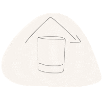 Glass Candle Sticker by algarvecandlecompany