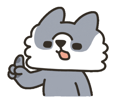 Wolf Piggy Sticker