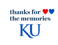 Happy College Sticker by University of Kansas