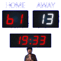 13 Away Sticker