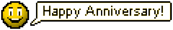 Happy Anniversary Day Sticker