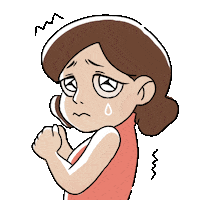 PaloPalitoDraw anime girl sad pink Sticker