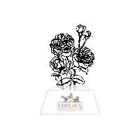 Flowers Sticker by Chelsea Boutique