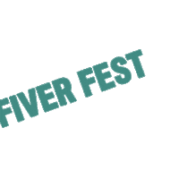 Fiverfest Sticker by Totally Locally
