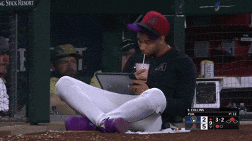 Arizona Diamondbacks Drinking GIF by MLB
