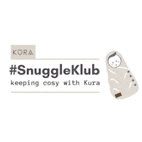 kuraorganics organic kura snug its here Sticker