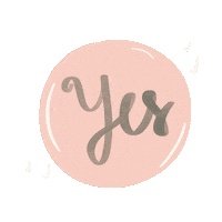 Button Yes Sticker