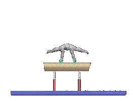 gymnastics STICKER