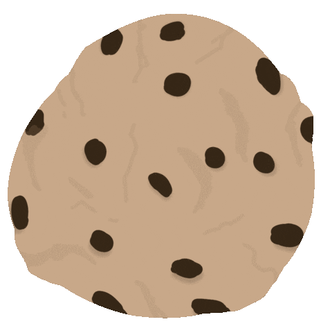 Chocolate Chip Cookie Eating Sticker