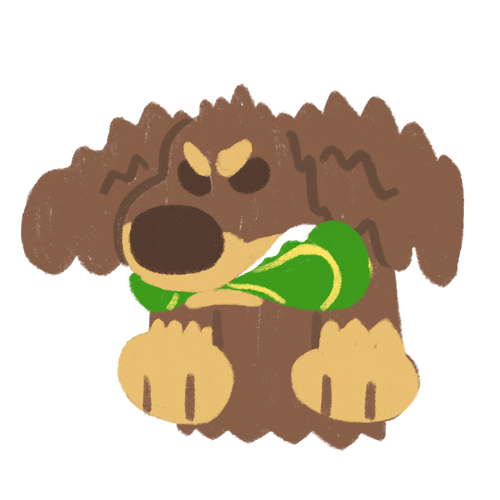 Angry Ball Sticker by eomgogi