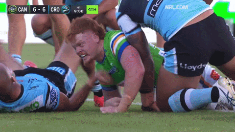 Nrl Greenmachine GIF by Canberra Raiders